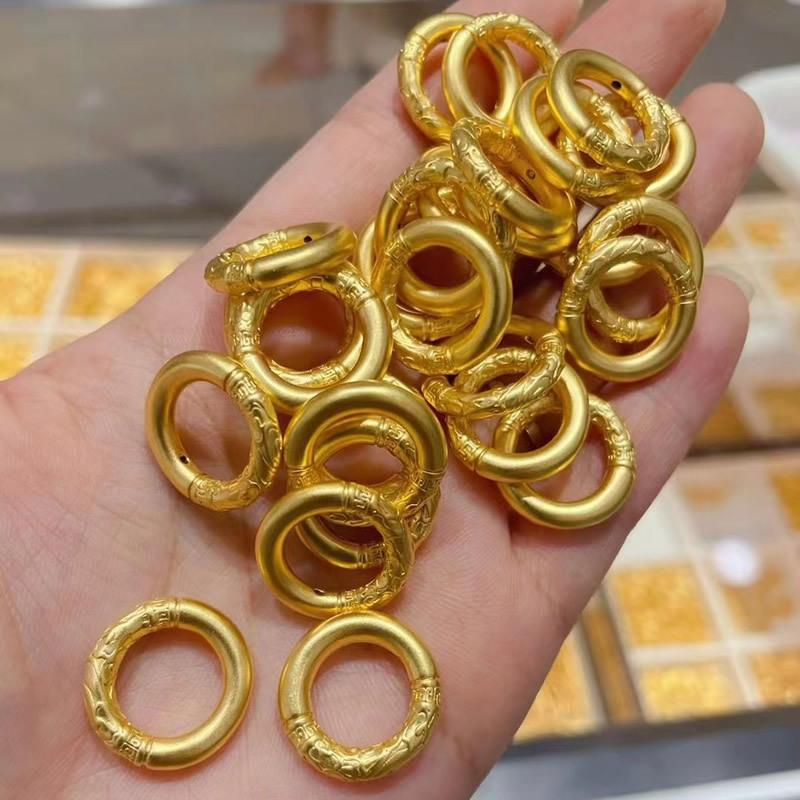 단일 금 고리 안전 버클의 무게는 약 0.35g입니다.