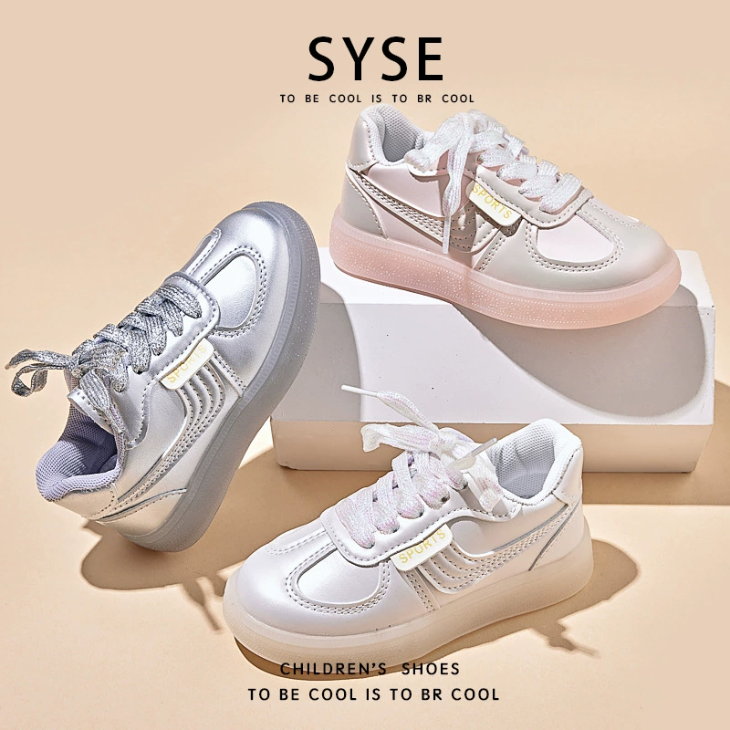 Детская доска обувь для девочек спортивная обувь для мальчиков 2025 новая весна и осень мягкая подошва легкая женская обувь для дидвей