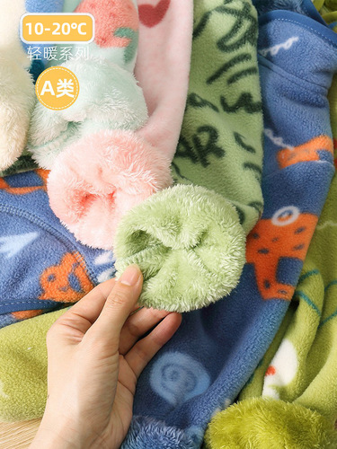 Boys' Spring and Autumn Outerwear 2025 New Children's Fleece Girls' Autumn Clothes Baby Thickened Winter and Autumn Fleece Top