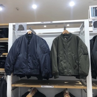 Fitting Room with Detects for Men and Women, Bomber Jacket, Quilted Cotton Jacket, Baseball Jacket 449629/459