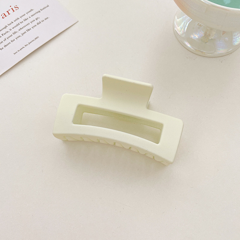 Gran tiburón clip leche serie café clip de pelo mujer cabeza espalda temperamento simple pelo agarre horquilla moda pelo accesorios al por mayor