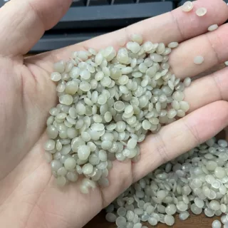 厂家现货供应进口美国膜高压纯粘膜LDPE颗粒拉伸1300+ 用防水土工