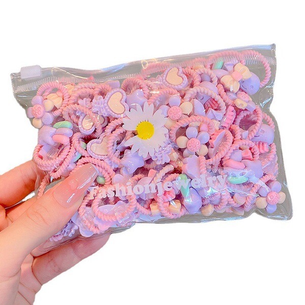 Children's cute hair rope