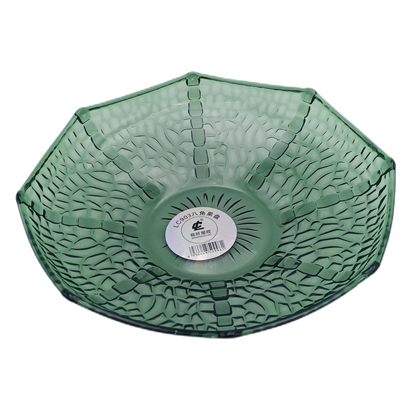 I1 232 903 # boutique Placa de fruta de cristal plato de fruta cubo plato de fruta seca Placa de caramelo 3 yuanes