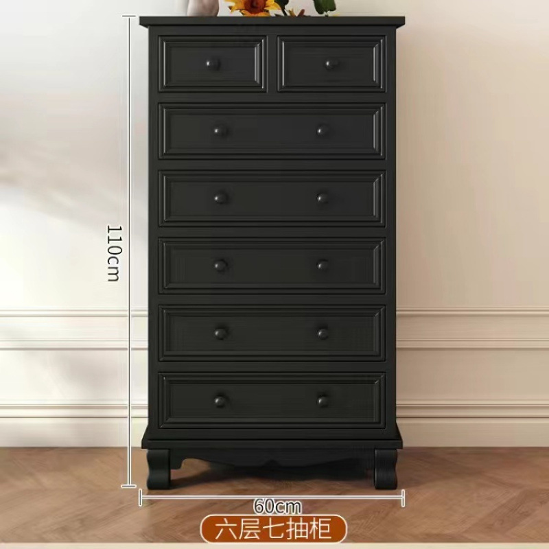 Cinco armarios de madera maciza armario de almacenamiento americano sala de estar dormitorio cabecera de cama pequeño armario de esquina armario de estilo europeo