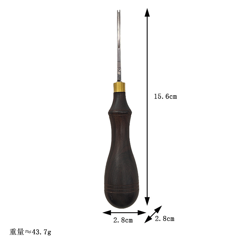 Sándalo borde cortador cuchillo de corte biselado dispositivo DIY herramienta de cuero profesional recorte borde cortador Shaper