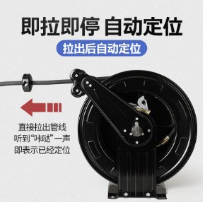 Factory wholesale air drum automatic pipe receiver car wash subway coiling pipe cleaner cleaning high pressure coiler