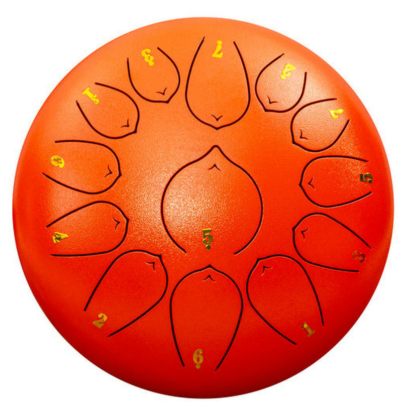 Comercio exterior transfronterizo tambor etéreo 6 / 8 / 10 / 12 pulgadas 15 tonos tambor de niños olvidar tambor de preocupación tambor de disco adulto tambor etéreo