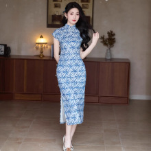 贝之韵 春夏旗袍女夏季新中式高端大气上档次年轻款日常可穿素雅