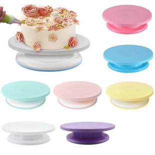 Cake turntable baking turntable rotating cake decorating table PP plastic decorating tools cake decorating turntable