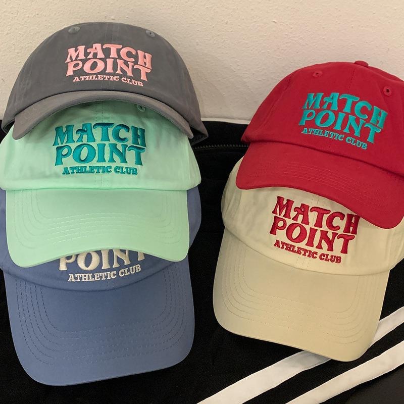 Baseball cap with letters for students