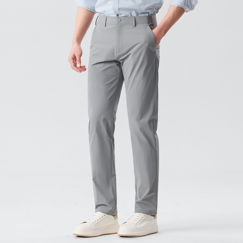 2026 Golf Casual Pants Ice Silk Thin Men's Summer Sun Protection Cool Long Pants Middle-Aged Commuting Versatile Pants 2026 Golf Casual Pants Ice Silk Thin Men's Summer Sun Protection Cool Long Pants Middle-Aged Commuting Versatile Pants