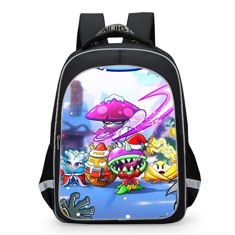 Plants vs. Zombies, backpack for students, small bag, cartoon school bag