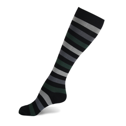 Compression socks sports compression socks outdoor cycling sports compression socks striped elastic socks medium tube