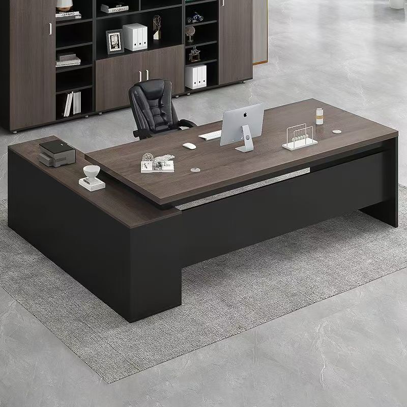 Office Desk Simple Modern Office Furniture Executive Desk Manager Desk President Single Desk and Chair Set Combination Office Desk Simple Modern Office Furniture Executive Desk Manager Desk President Single Desk and Chair Set Combination