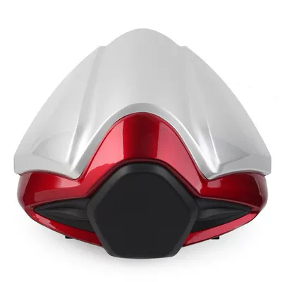 Motorcycle cushion | Seat Cover - silver-red