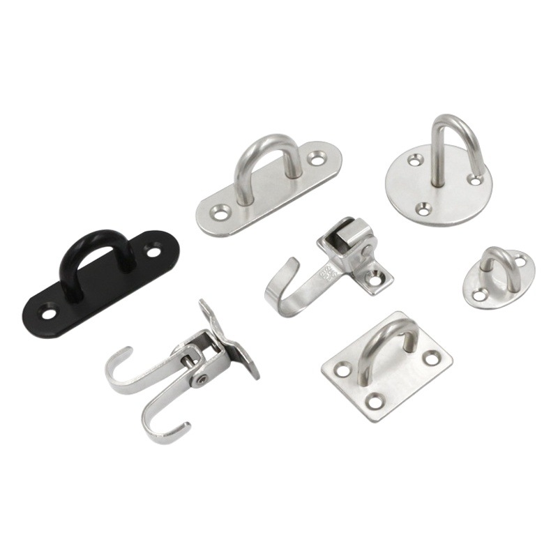 Gancho de Soporte en Forma de U de Acero Inoxidable para Ventiladores y Lámparas de Techo image 1