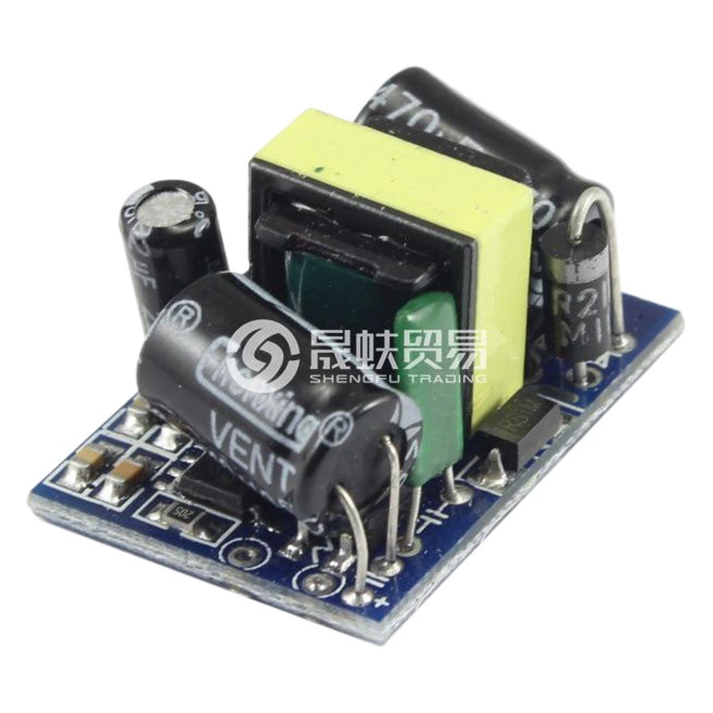 Ультра-маленький изолированный модуль импульсного источника питания переменного тока-постоянного тока 110 В 220 В в постоянный ток 12 В 450 мА 5 Вт 0,45 А