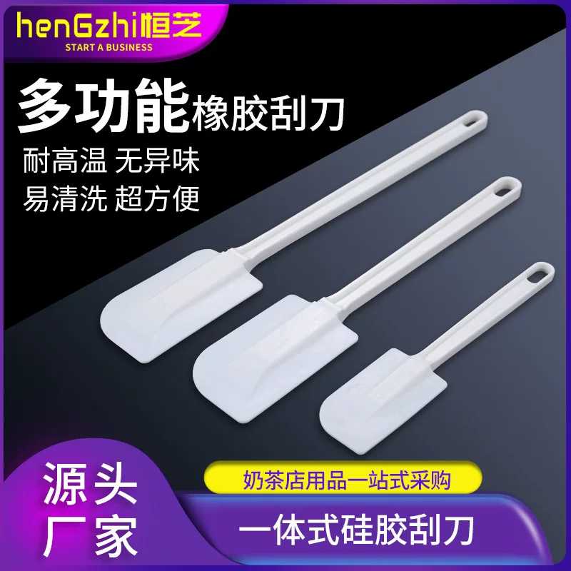 Big silicone scraper, cream eraser, mixing stick