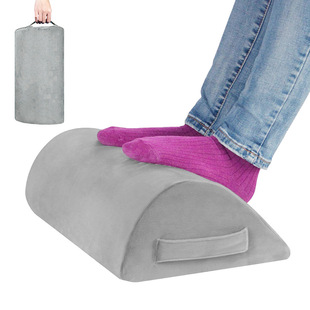 Cross-border Home Office Removable and Washable Foot Mat Memory Foam Foot Pillow Removable and Washable Foot Pillow Semi-round Foot Pillow Non-slip Foot Pillow
