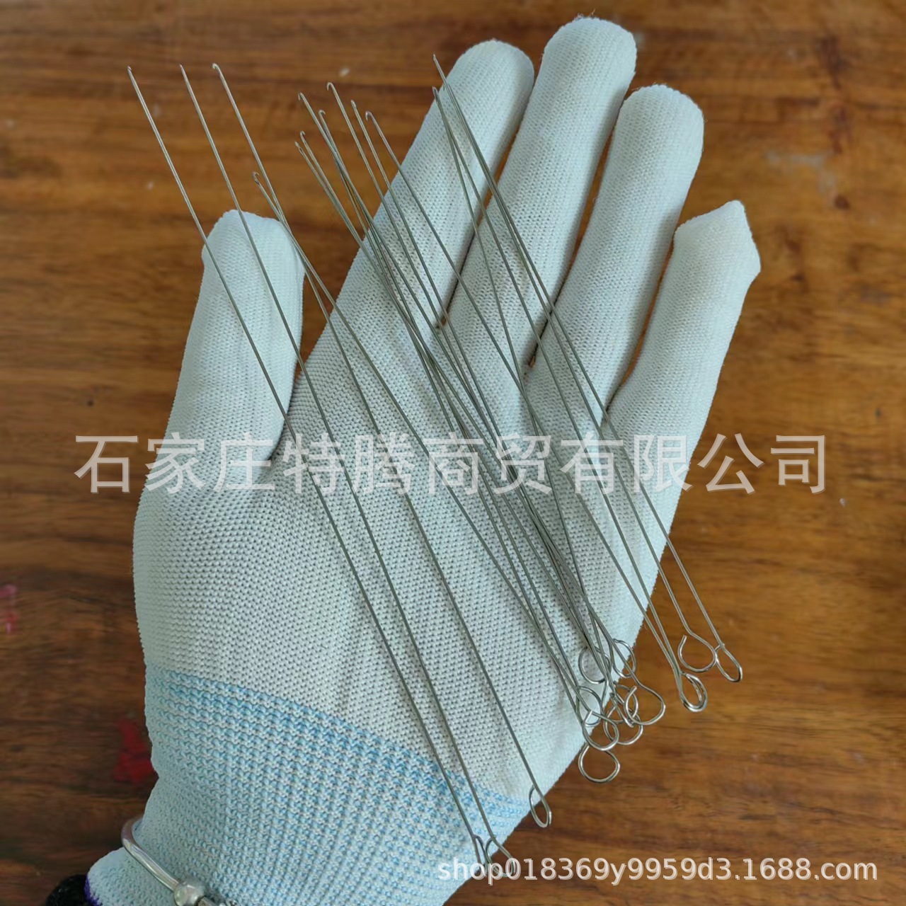 细款三通钩针文玩穿珠工具钩针勾针串珠器引线串珠细针串细孔文玩
