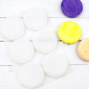 More than 6 even round handmade essential oil soap mold silicone cake mold DIY baking aromatherapy plaster mold