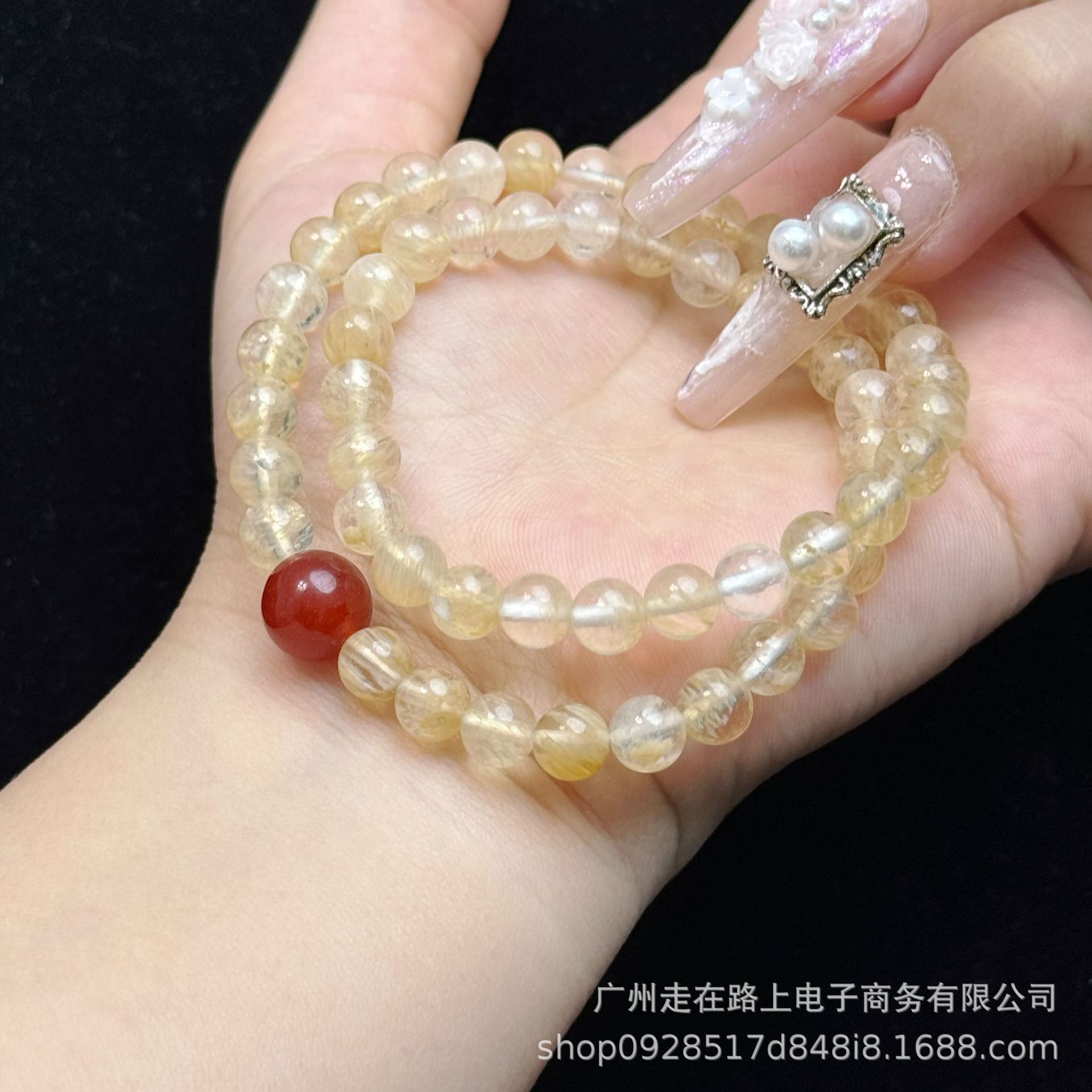 수박 시트린 더블서클 (6mm)