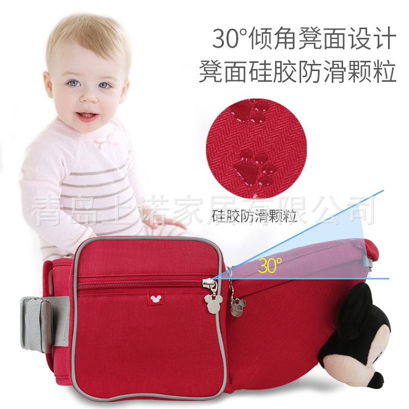 婴儿背带腰凳前后两用多功能轻便宝宝前抱式外出新生抱娃神器四季