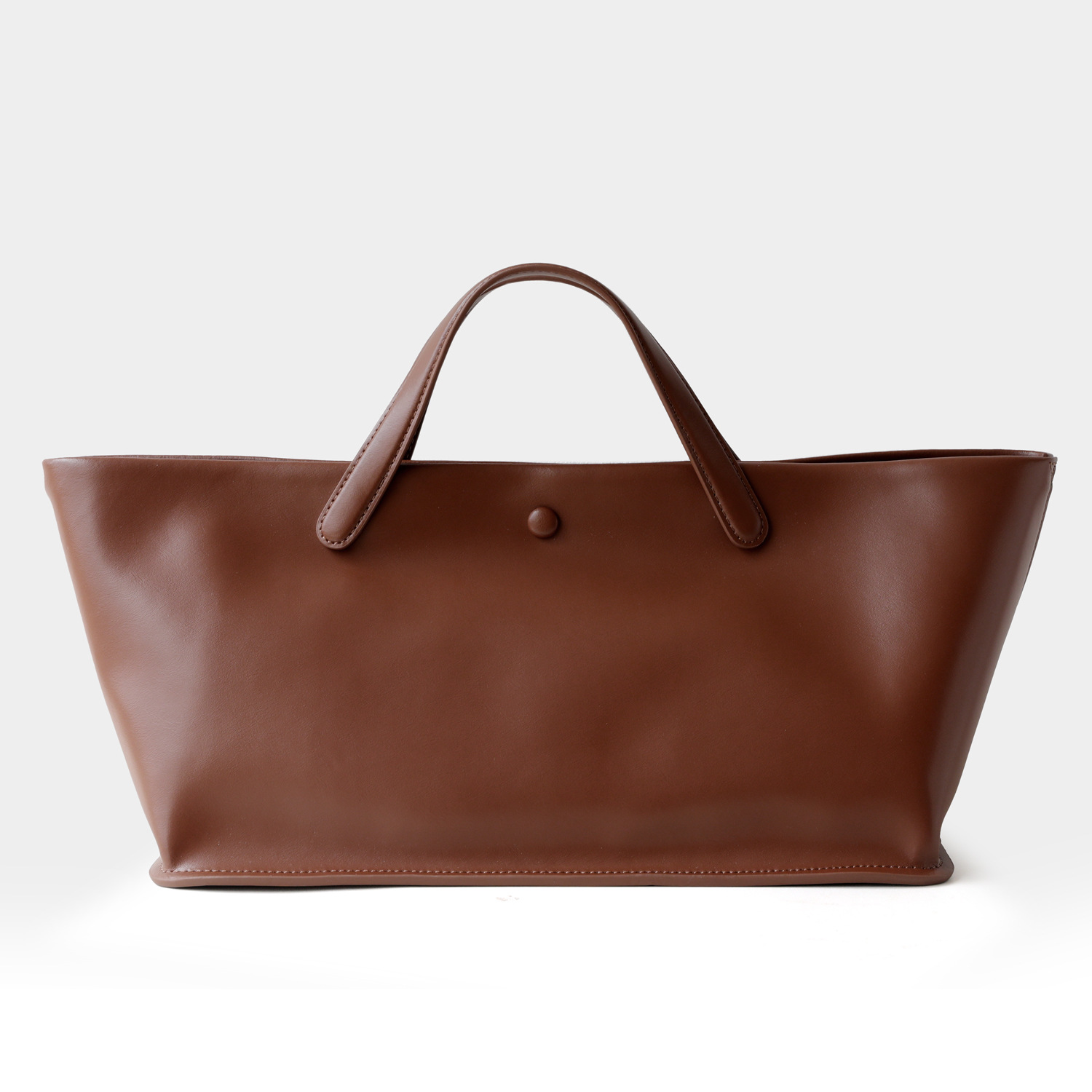 2025 New Genuine Leather French Niche Bag Casual Versatile Large Capacity Commuter Crossbody Tote Bag - Thumbnail 6