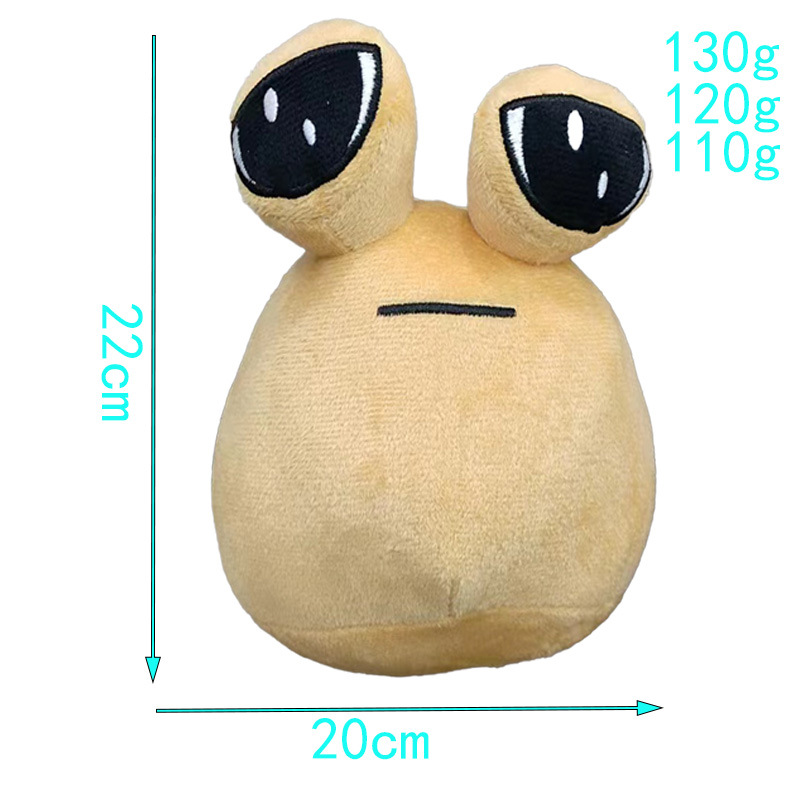 Transfronterizo nuevo Pou felpa mi mascota Alien muñeca de peluche de juguete patata muñeca linda en stock