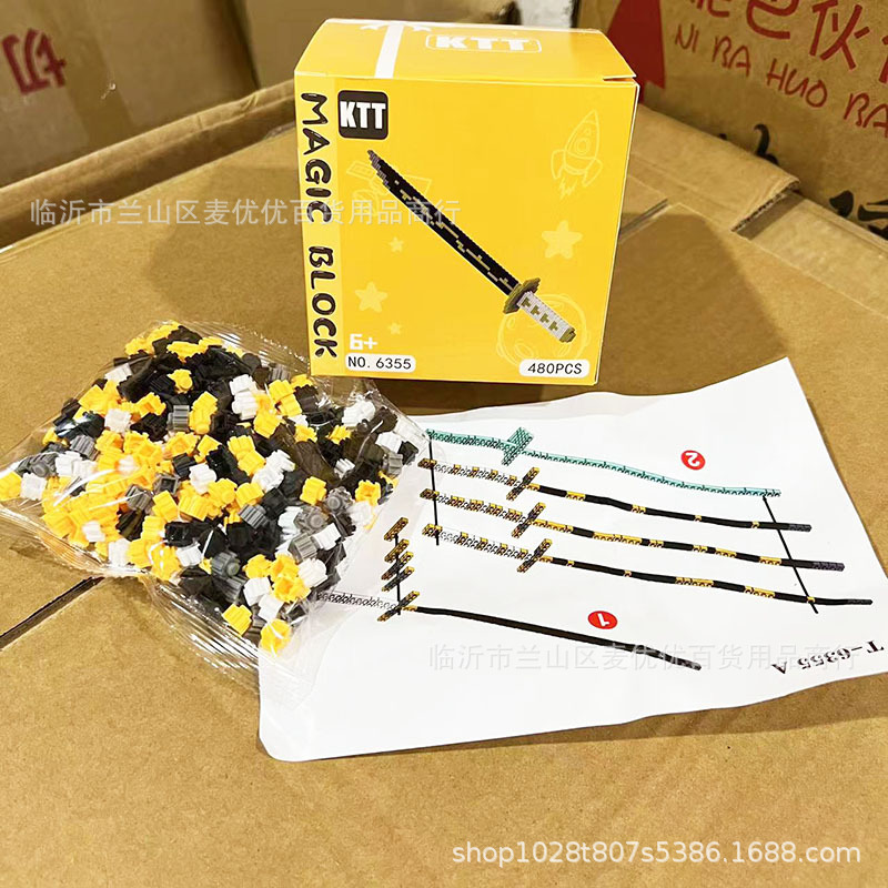 Juguetes Educativos DE LOS NIÑOS KKT montado serie micro bloques construcción partículas modelo compatible con Lego puesto regalo al por mayor