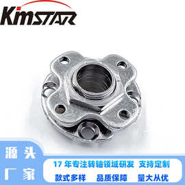 直播显示屏支架转轴可过线旋转屏底座转轴电子五金材料阻尼器转轴