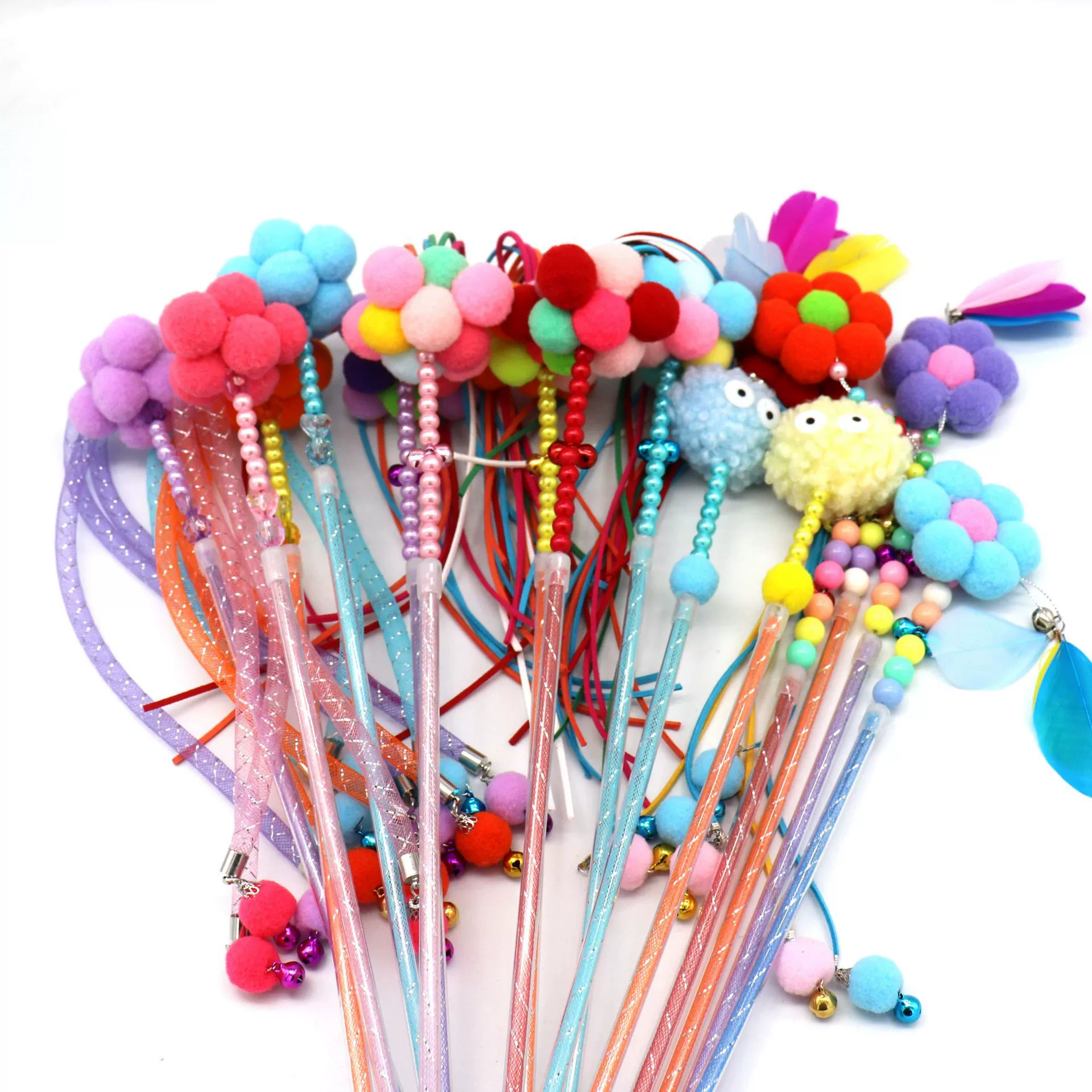 Кошка игрушка перо забавный кот палка забавный кот интерактивный забавный кот Удочка плюшевый мяч кошка скребет игрушка фабрика прямых продаж