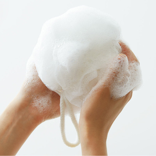 AX01 Unbranded Large Adult Shower Bath Scrub Ball Bathroom Back Scrub Bath Flower