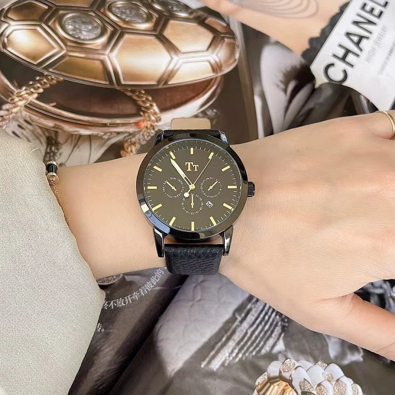 TT Dial, ремешок для часов, календарь, модные брендовые женские часы, корейский стиль
