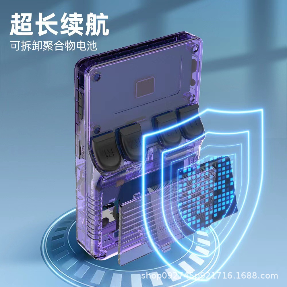 Nuevo sistema R36Slinux transfronterizo portátil retro GBA juego 3D clásico PS1 de código abierto consola de juegos portátil