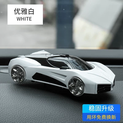 Car phone holder Multi-Function Navigation Support Frame Car - 832-with-number-plate-elegant-white-incense-stick1