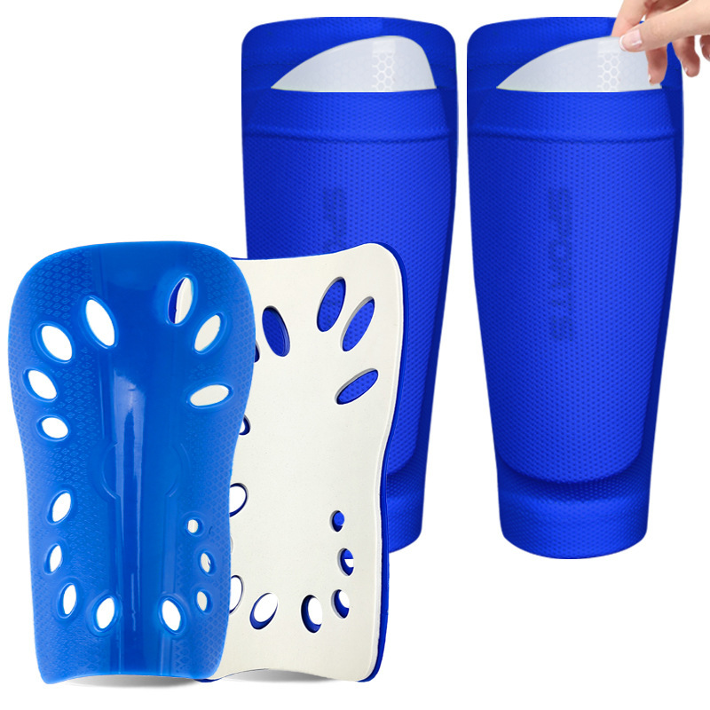 블루 양말 커버 + 블루 레그 프로텍터