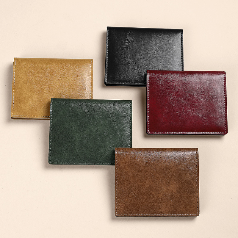 Bolsa para tarjetas de perro de dibujos animados Funda para tarjetas de dibujos animados explosiva de comercio exterior Funda para tarjetas de conducir ultrafina de gran capacidad con múltiples asientos para tarjetas Cartera