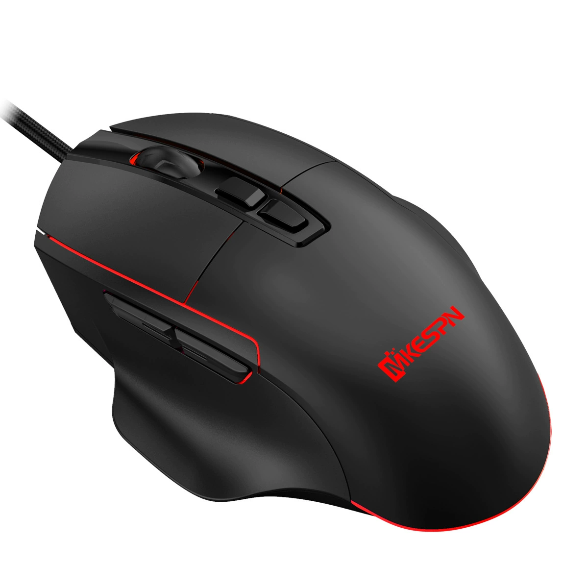 Игровая мышь 7200 DPI, семь кнопок, RGB, проводная, программируемый макро, для компьютера