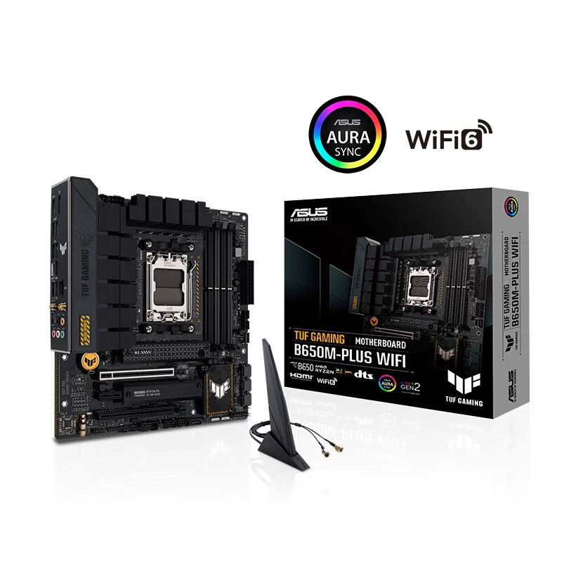 Игровая материнская плата TUF GAMING B650M-PLUS Heavy Artillery (AMD B650/SOCKET AM5)