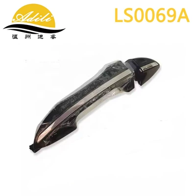 69211-02320, Armrest, handle, handle - blackwith-bright-stripfront-leftwith-hole-69212-02170