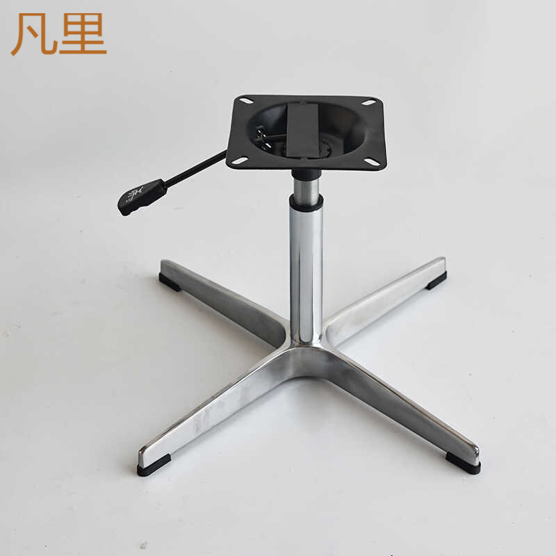小号十字脚椅子底座转椅配件电脑椅老板椅四星脚铝合金脚加厚底盘