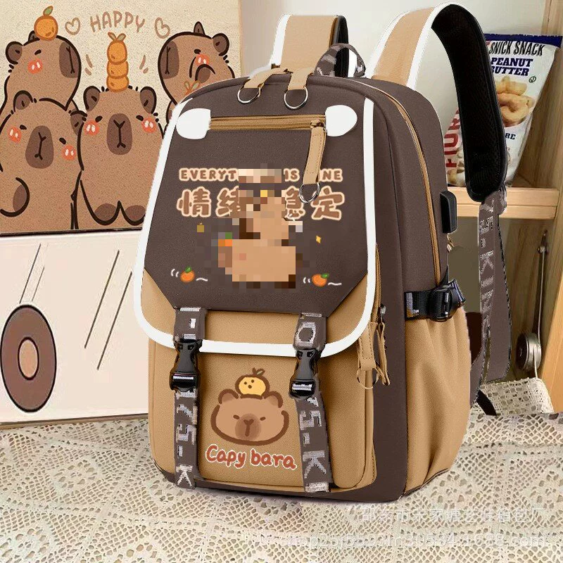 Школьный рюкзак, вместительный детский портфель, защита позвоночника