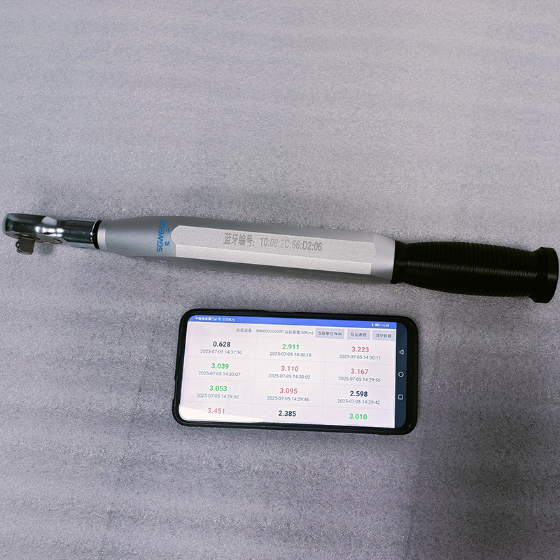 连电脑传输数据扭力扳手 wifi无线数位扭力扳手 无线输出扭矩扳手