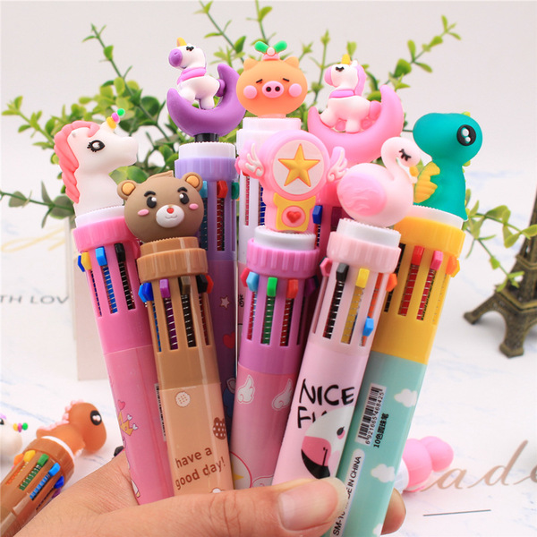 cute creative cartoon coloured pencils