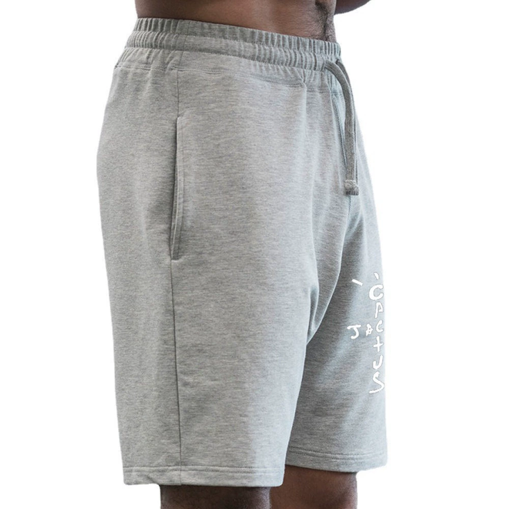 [TRAVIS SCOTT Cactus jack мужские летние модные дышащие спортивные шорты для фитнеса]