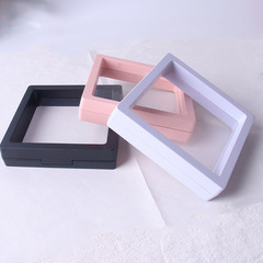 Transparent PE film jewelry box display case transparent elastic film dust-proof box wholesale