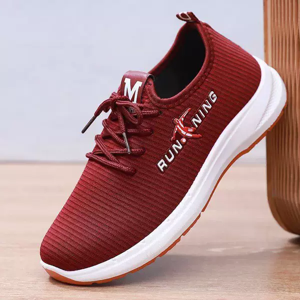 Elegant red 6811 red single shoe