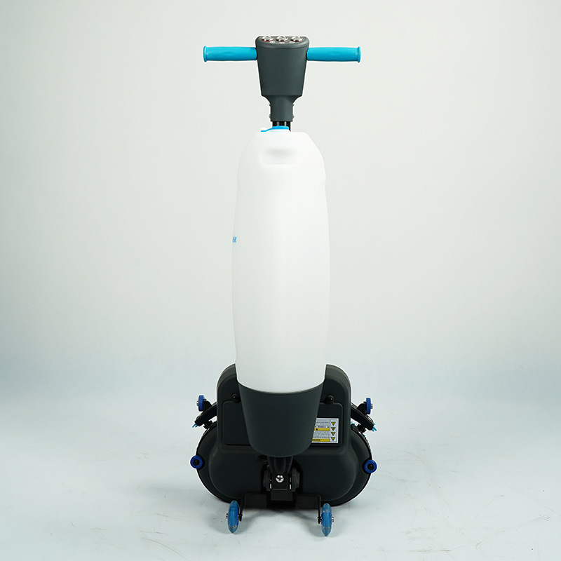 手推式洗地机无线锂电小型双刷擦地机商用办公室扫地机餐厅拖地机